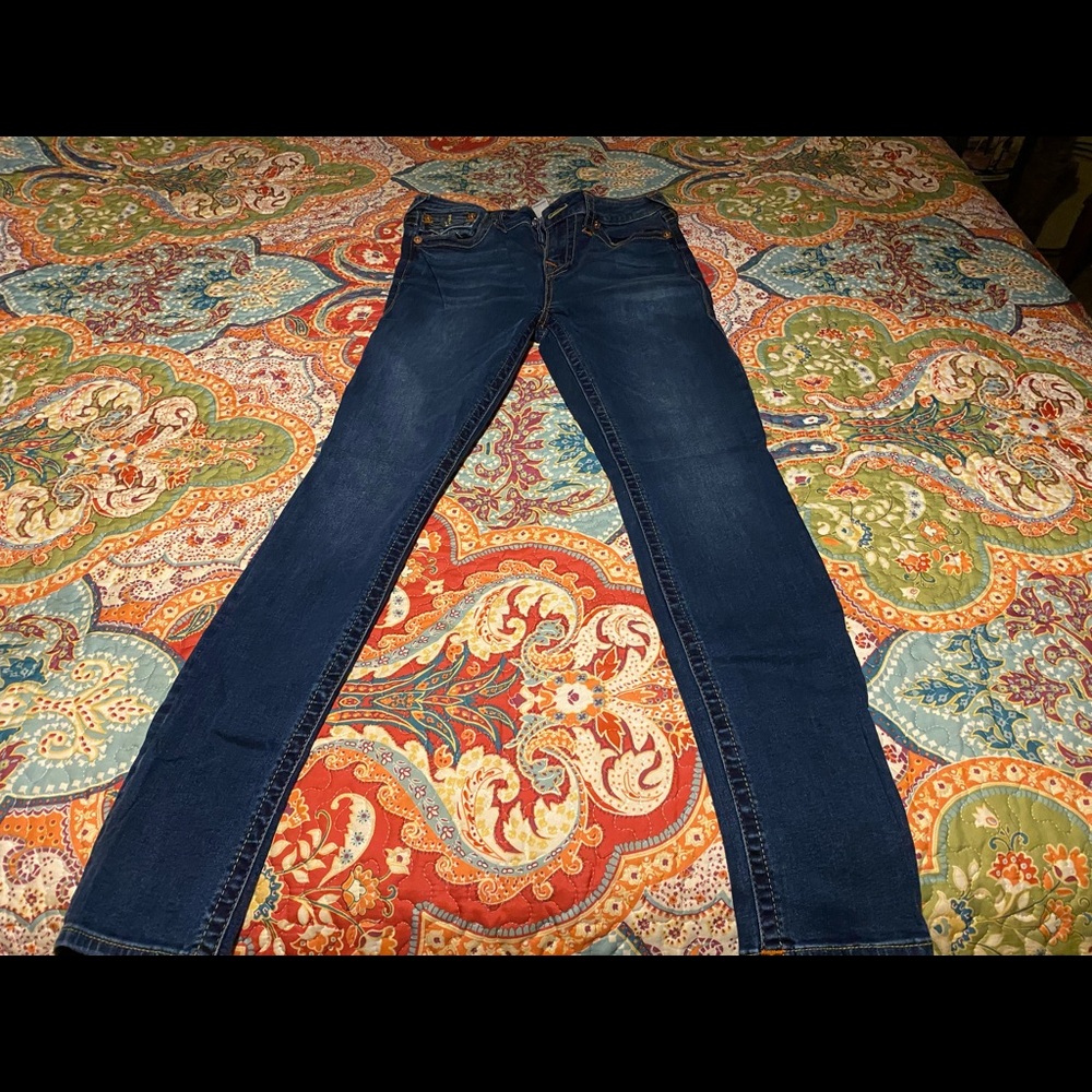 Women’s True religion skinny jeans size 30 like new